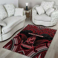 New Zealand Waitangi Day Area Rug Te Tiriti O Waitangi 1840 - Polynesian Pride