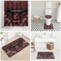 New Zealand Waitangi Day Bathroom Set Te Tiriti O Waitangi 1840 - Polynesian Pride