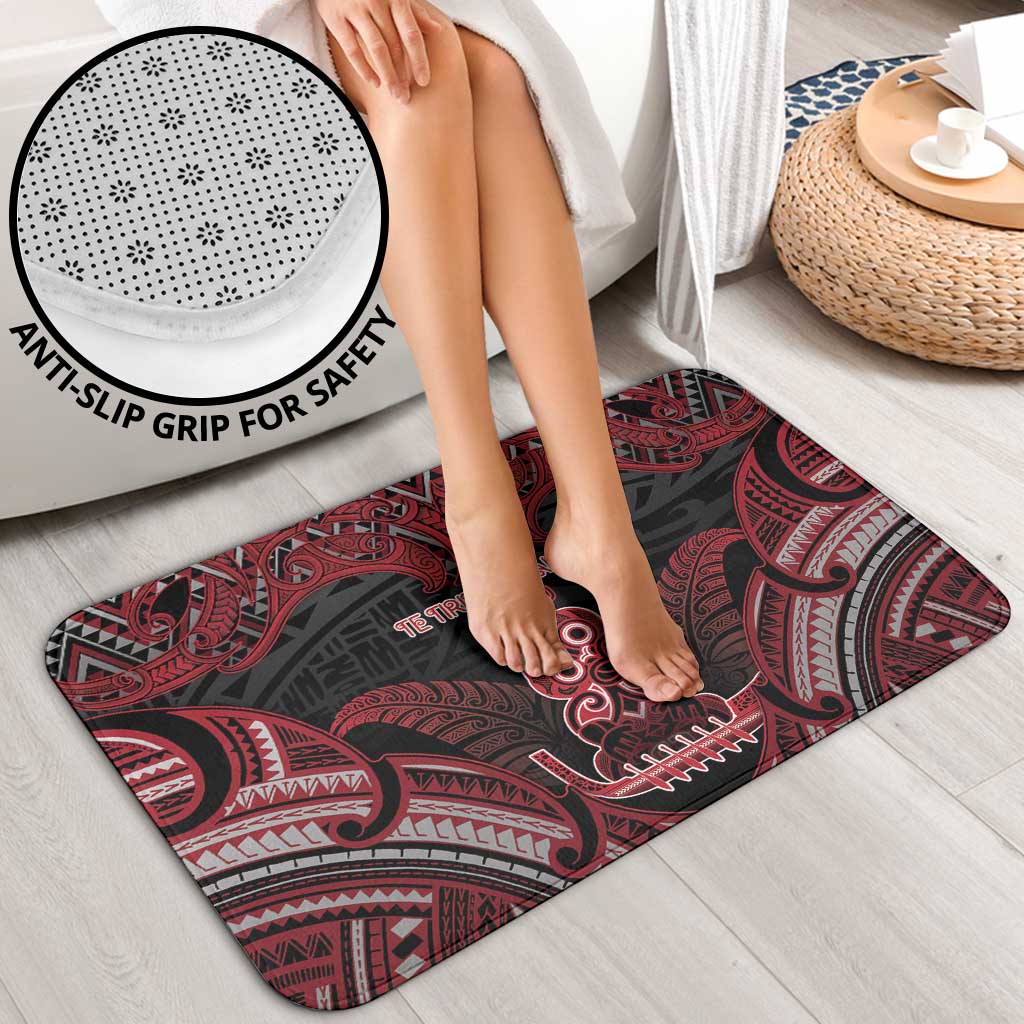 New Zealand Waitangi Day Bathroom Set Te Tiriti O Waitangi 1840 - Polynesian Pride