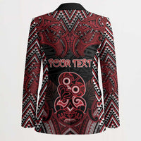 Personalised New Zealand Waitangi Day Blazer Te Tiriti O Waitangi 1840 - Polynesian Pride