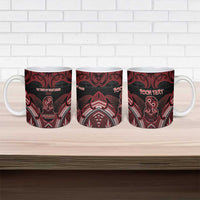 Personalised New Zealand Waitangi Day Ceramic Mug Te Tiriti O Waitangi 1840 DT05 - Polynesian Pride