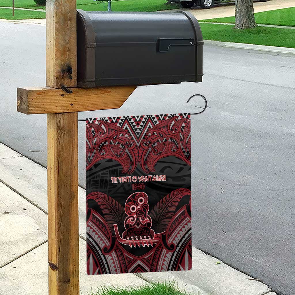 New Zealand Waitangi Day Garden Flag Te Tiriti O Waitangi 1840 - Polynesian Pride