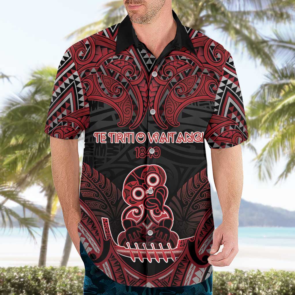 Personalised New Zealand Waitangi Day Hawaiian Shirt Te Tiriti O Waitangi 1840 - Polynesian Pride