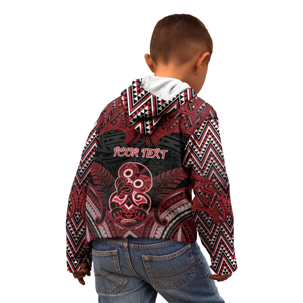 Personalised New Zealand Waitangi Day Kid Hoodie Te Tiriti O Waitangi 1840 DT05 - Polynesian Pride