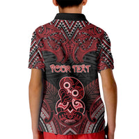 Personalised New Zealand Waitangi Day Kid Polo Shirt Te Tiriti O Waitangi 1840 - Polynesian Pride