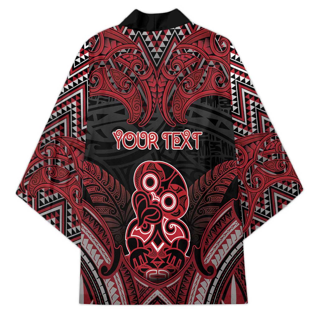 Personalised New Zealand Waitangi Day Kimono Te Tiriti O Waitangi 1840 DT05 - Polynesian Pride