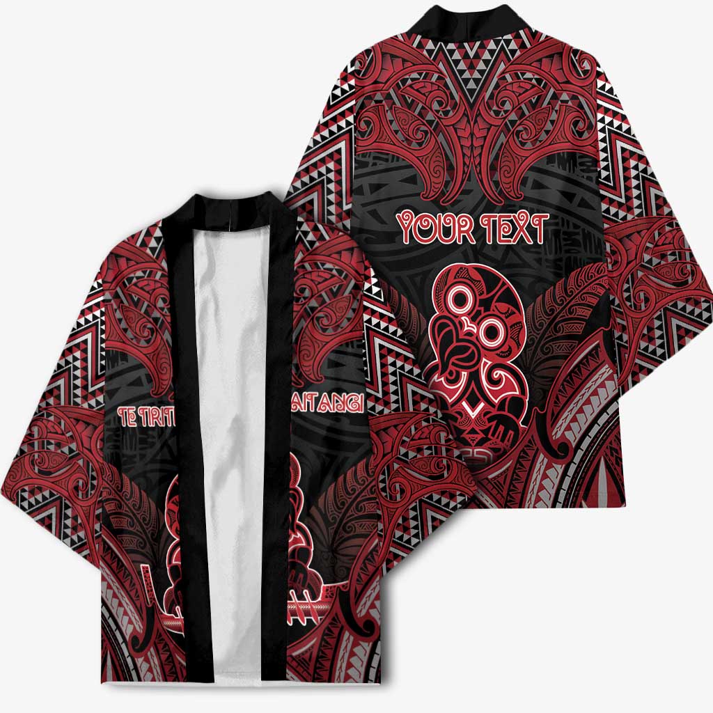 Personalised New Zealand Waitangi Day Kimono Te Tiriti O Waitangi 1840 DT05 - Polynesian Pride