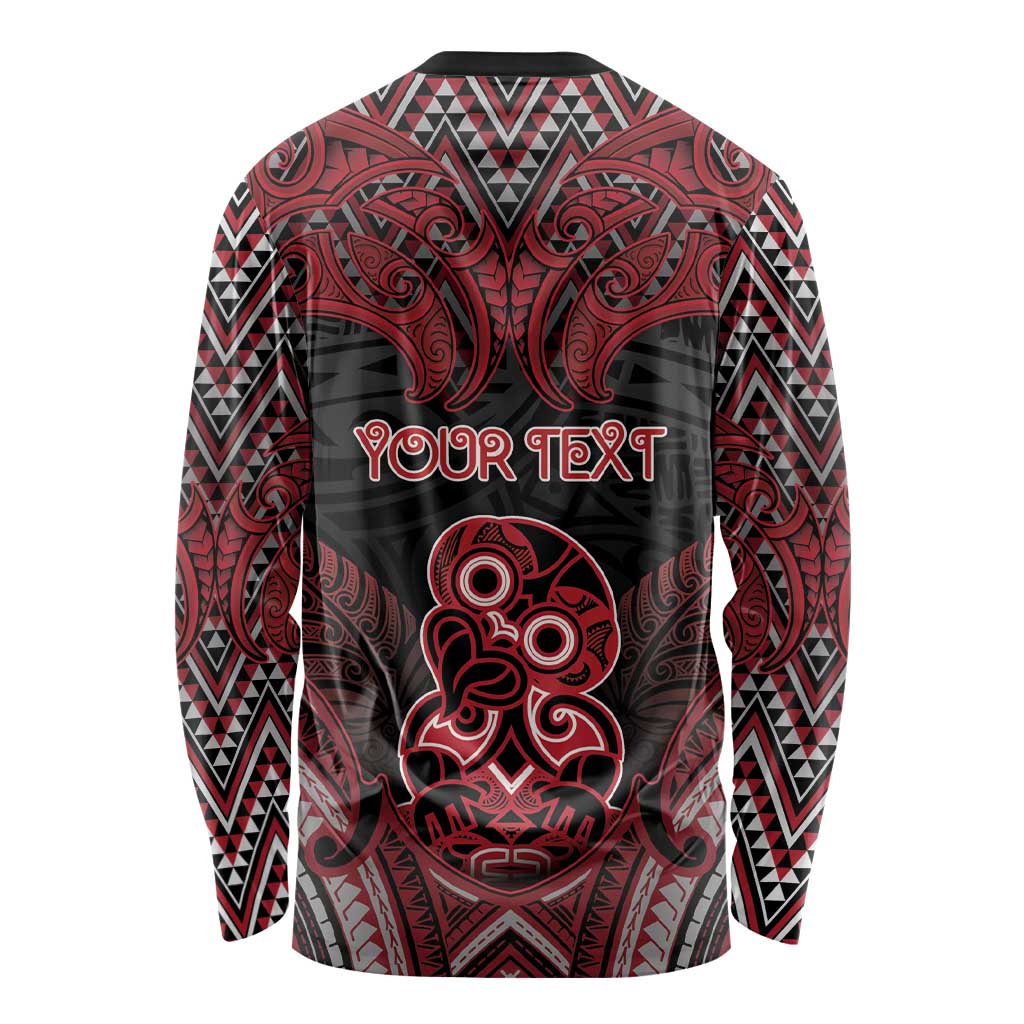 Personalised New Zealand Waitangi Day Long Sleeve Shirt Te Tiriti O Waitangi 1840 DT05 - Polynesian Pride
