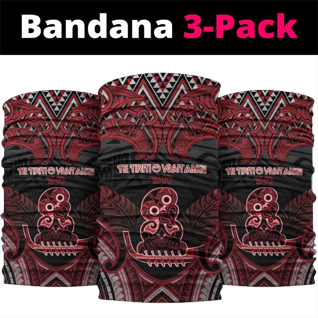 New Zealand Waitangi Day Neck Gaiter Te Tiriti O Waitangi 1840 - Polynesian Pride