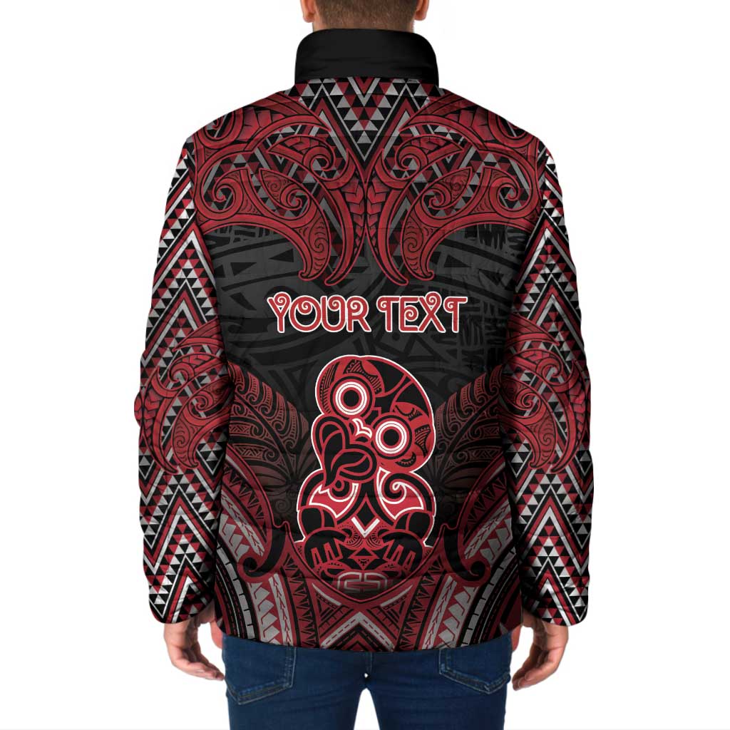Personalised New Zealand Waitangi Day Padded Jacket Te Tiriti O Waitangi 1840 DT05 - Polynesian Pride