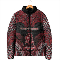 Personalised New Zealand Waitangi Day Padded Jacket Te Tiriti O Waitangi 1840 DT05 - Polynesian Pride