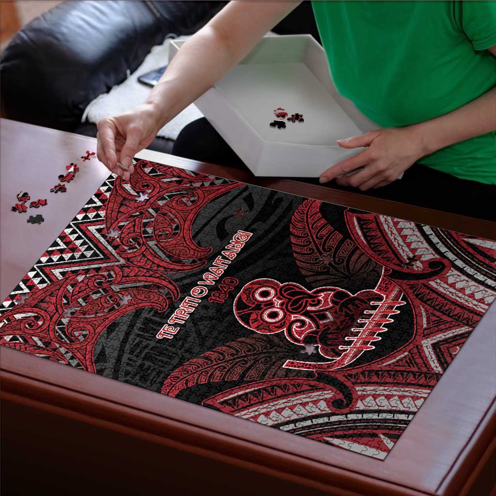 New Zealand Waitangi Day Puzzle Te Tiriti O Waitangi 1840 DT05 - Polynesian Pride