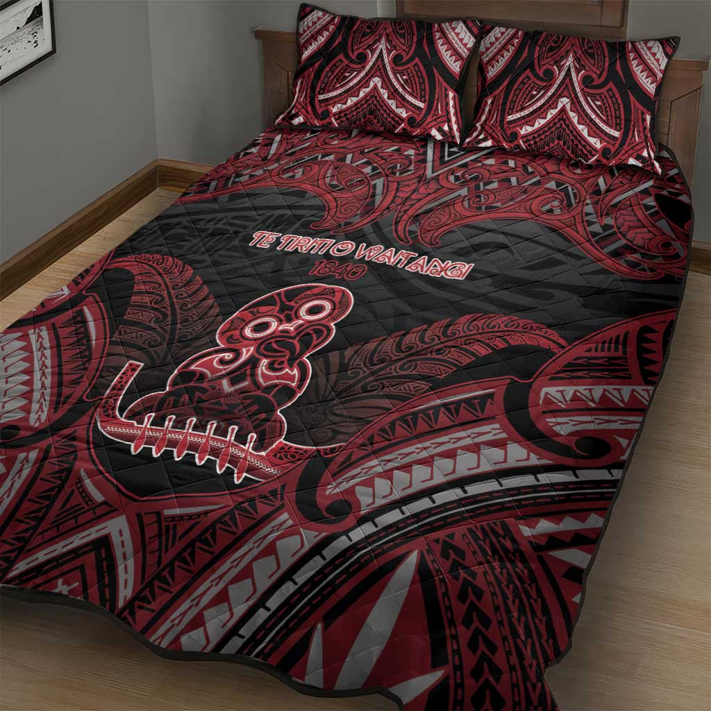 New Zealand Waitangi Day Quilt Bed Set Te Tiriti O Waitangi 1840 - Polynesian Pride
