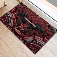 New Zealand Waitangi Day Rubber Doormat Te Tiriti O Waitangi 1840 DT05 - Polynesian Pride