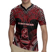 Personalised New Zealand Waitangi Day Rugby Jersey Te Tiriti O Waitangi 1840 DT05 - Polynesian Pride