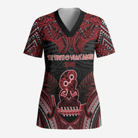 Personalised New Zealand Waitangi Day Scrub Top Te Tiriti O Waitangi 1840 - Polynesian Pride