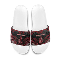 New Zealand Waitangi Day Slide Sandals Te Tiriti O Waitangi 1840 - Polynesian Pride