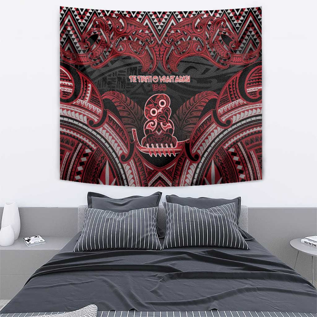 New Zealand Waitangi Day Tapestry Te Tiriti O Waitangi 1840 DT05 - Polynesian Pride