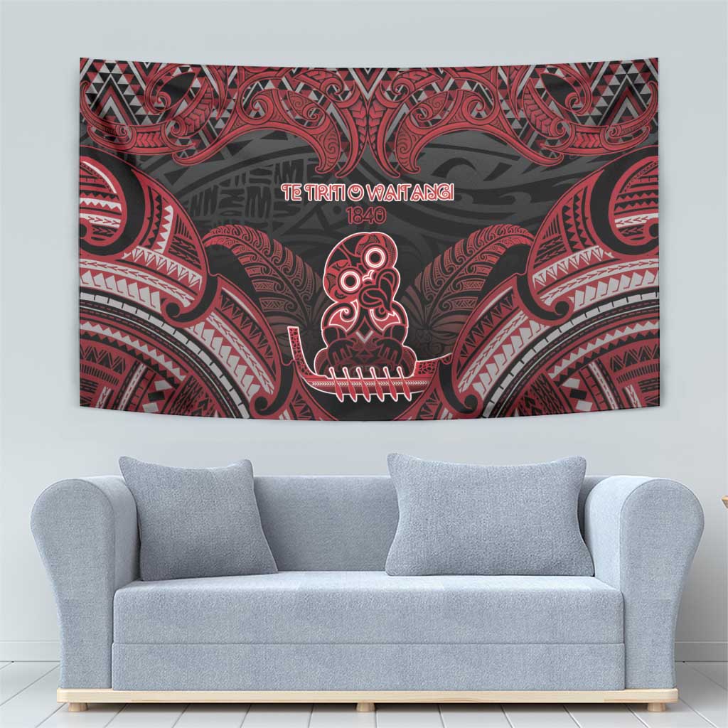 New Zealand Waitangi Day Tapestry Te Tiriti O Waitangi 1840 DT05 - Polynesian Pride