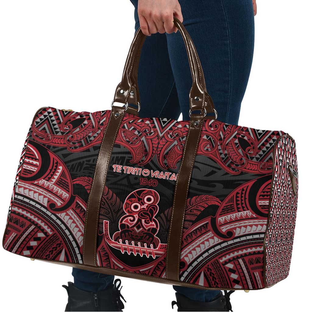 New Zealand Waitangi Day Travel Bag Te Tiriti O Waitangi 1840 - Polynesian Pride