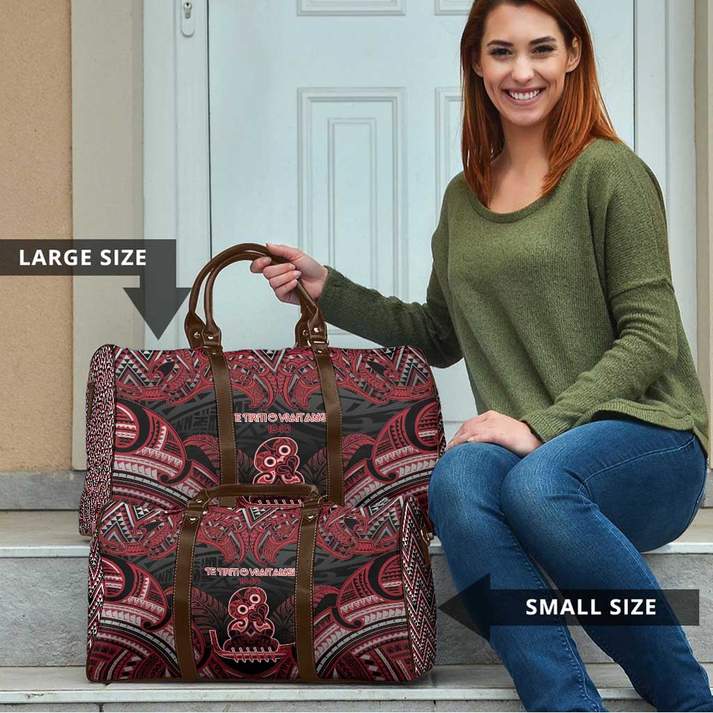 New Zealand Waitangi Day Travel Bag Te Tiriti O Waitangi 1840 - Polynesian Pride