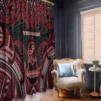 New Zealand Waitangi Day Window Curtain Te Tiriti O Waitangi 1840 - Polynesian Pride