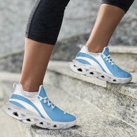Federated States Of Micronesia Clunky Sneakers Flag-Inspired Curve Style LT05 - Polynesian Pride