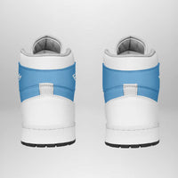 Federated States Of Micronesia High Sneakers AJ1 Coat Of Arms Flag Inspired LT05 - Polynesian Pride