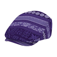 Fiji Marau na Kerisimasi Jeff Hat Purple Tapa Masi Inspired Christmas - Polynesian Pride