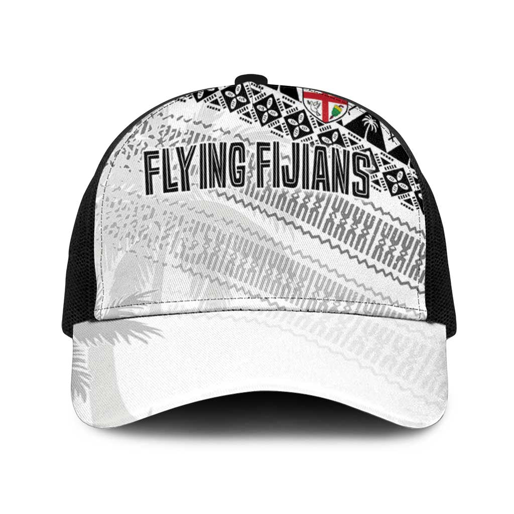 Fiji Rugby Kaiviti Masi Baseball Net Cap Black - Polynesian Pride