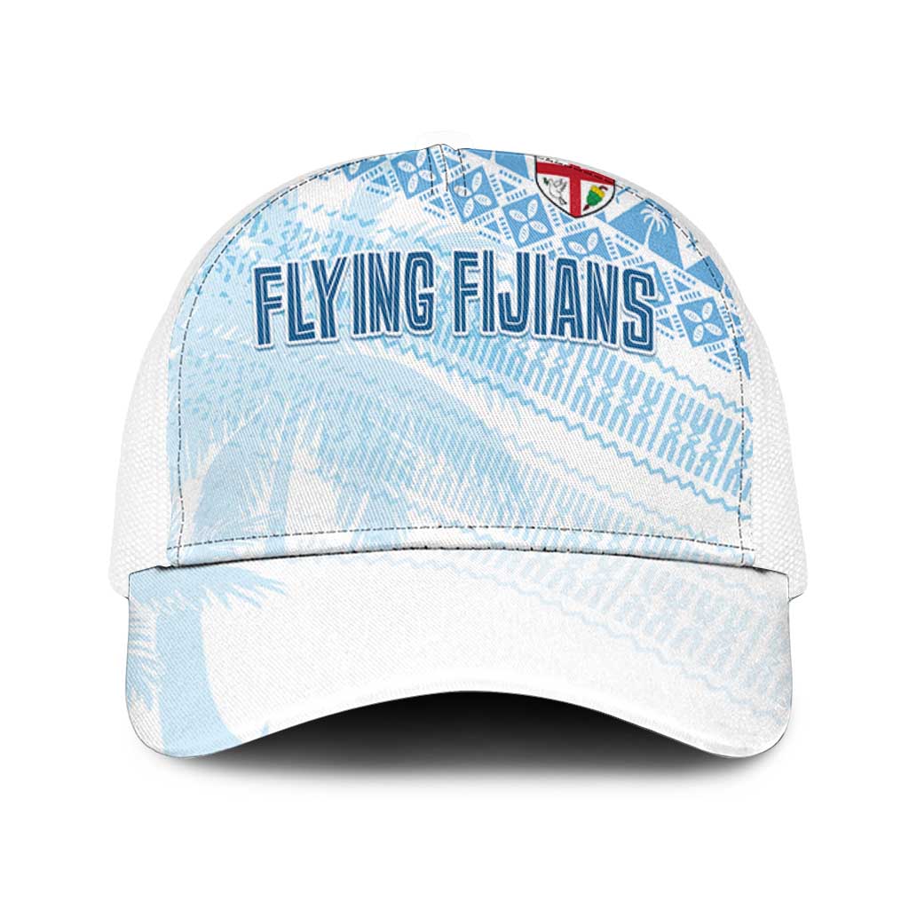 Fiji Rugby Kaiviti Masi Mesh Trucker Cap Turquoise - Polynesian Pride