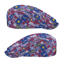 Filipino Maligayang Pasko Jeff Hat Pacific Patchwork Xmas Vibes - Polynesian Pride