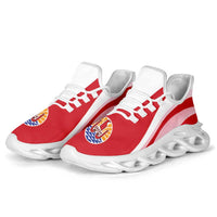 French Polynesia Clunky Sneakers Flag-Inspired Curve Style LT05 - Polynesian Pride