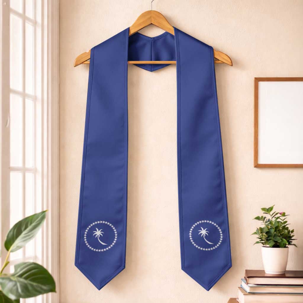 FSM Chuuk Graduation Stole Flag Style