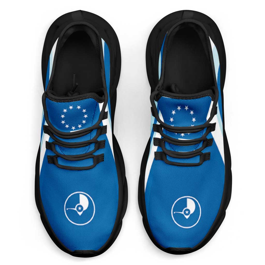 FSM Yap Clunky Sneakers Flag-Inspired Curve Style LT05 - Polynesian Pride