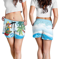 Funny Parrot Margarita Five O'clock Somewhere Shorts for Women