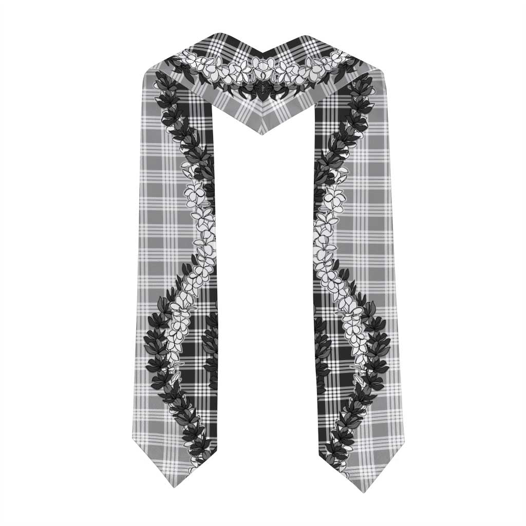 Gray Hawaii Palaka Graduation Stole Hawaiian Honohono Lei LT05 - Polynesian Pride
