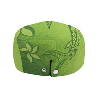 Green Gradient Polynesia Jeff Hat Hawaiian Tribal Hammerhead Shark Tattoo - Polynesian Pride