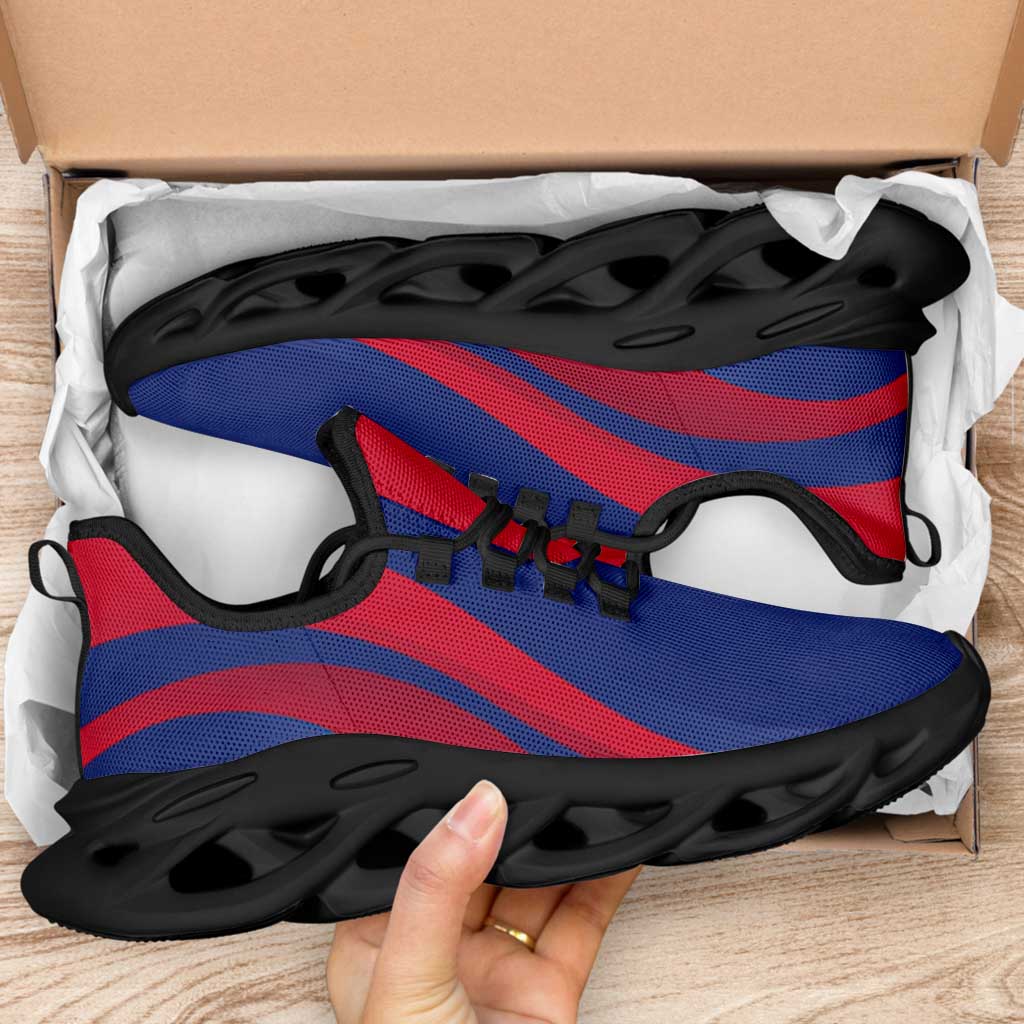Guam Clunky Sneakers Flag-Inspired Curve Style LT05 - Polynesian Pride