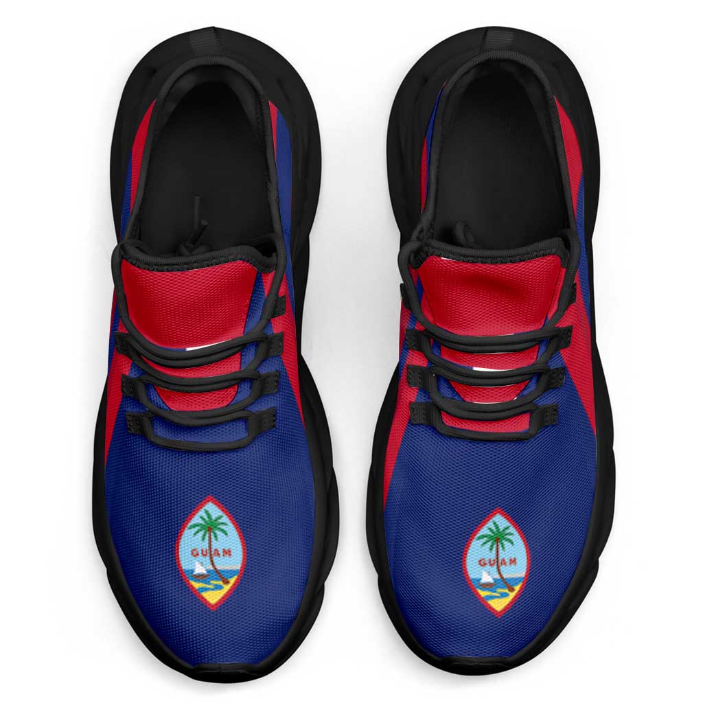 Guam Clunky Sneakers Flag-Inspired Curve Style LT05 - Polynesian Pride