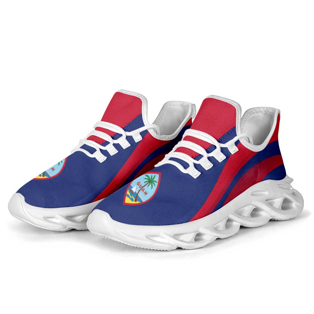 Guam Clunky Sneakers Flag-Inspired Curve Style LT05 - Polynesian Pride