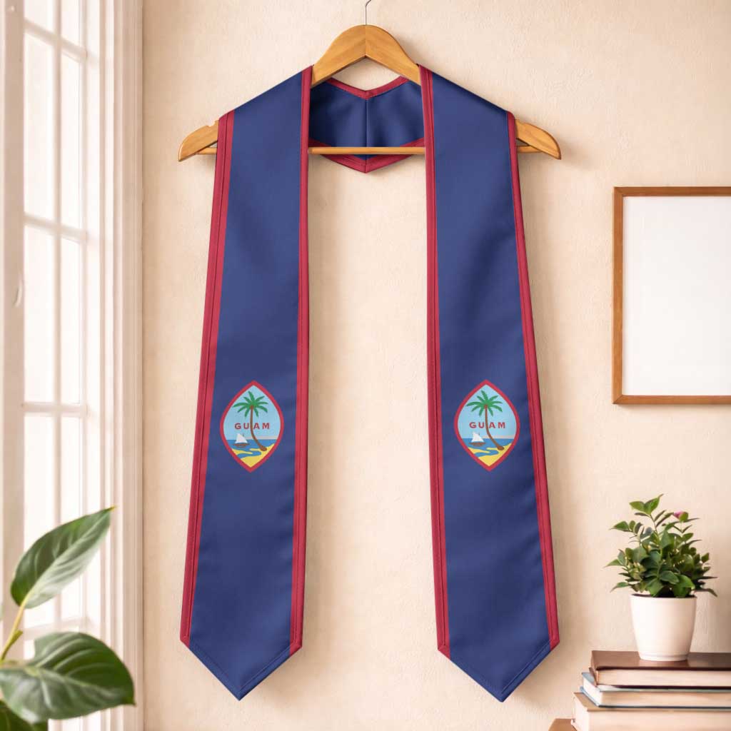 Guam Graduation Stole Flag Style