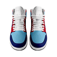 Guam High Sneakers AJ1 Coat Of Arms Flag Inspired LT05 - Polynesian Pride