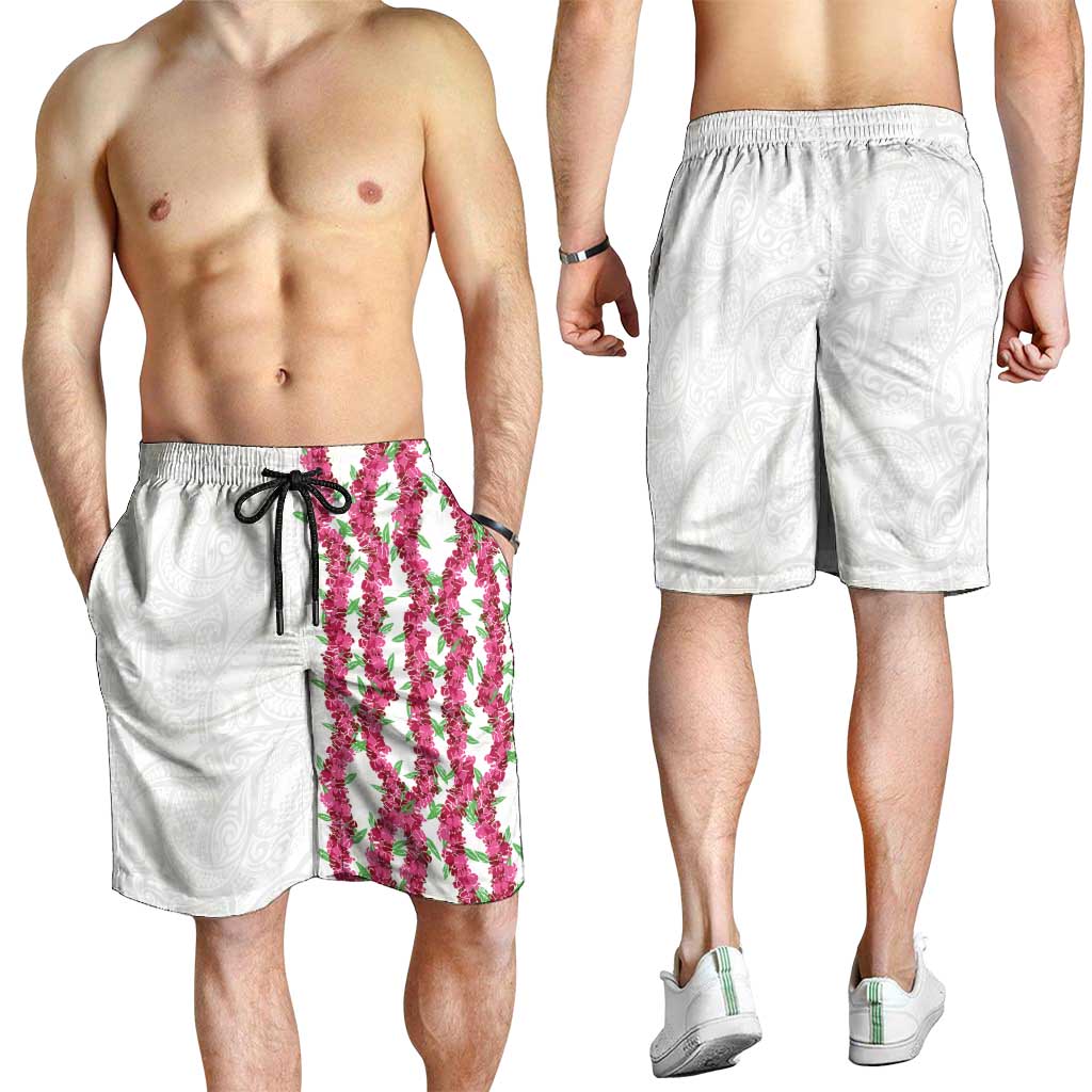 Hawaii Aalii Lei Shorts for Men Aalii Ku Makani