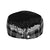 Hawaii Aloha Plumeria Lei Black Palaka Jeff Hat - Polynesian Pride
