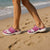 Hawaii Aloha Plumeria Lei Fuschia Palaka Clogs Shoes - Polynesian Pride