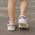 Hawaii Aloha Plumeria Lei Lavender Palaka Clogs Shoes - Polynesian Pride