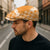 Hawaii Aloha Plumeria Lei Orange Palaka Jeff Hat - Polynesian Pride