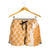 Hawaii Aloha Plumeria Lei Orange Palaka Shorts for Women - Polynesian Pride