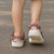 Hawaii Aloha Plumeria Lei Scarlet Palaka Clogs Shoes - Polynesian Pride